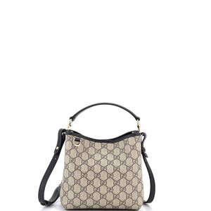 Gucci Gg Emblem Bucket Bag Coated #244117G23B